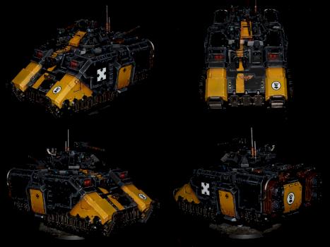 Imperial Fist Repulsor by Dr. Stalin
