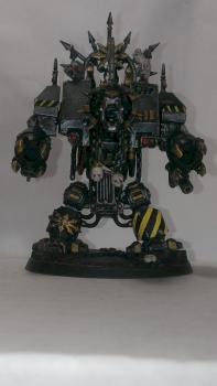 The Iron Beast, Skarro Raal, Iron Warrior Hellbrute by OgrePie