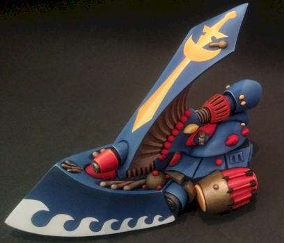 Armorcast Wave serpent by Enrique López Valladares
