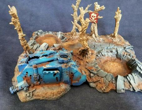 Warhammer 40k battlescape by dogparry