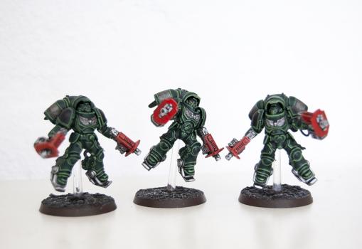DARK ANGELS SPACE MARINES PRIMARIS INCEPTORS by Eselri