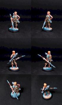 ReaperCon Iconic: Elania River Widows Gunner by belminiart