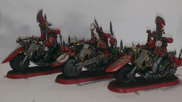 The Blood Wolves, Iron Brotherhood Riders by OgrePie