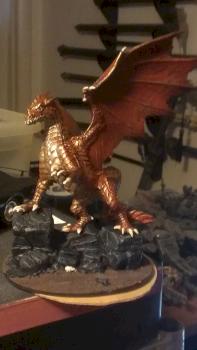 Bronze Dragon by OgrePie
