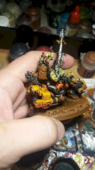 Ork Warbiker by dogparry