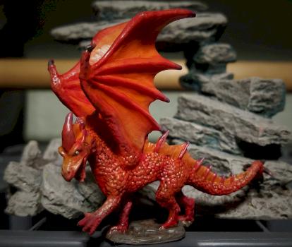 Young Fire Dragon by DirtyPaws