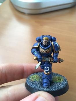 CALSIUS LIEUTENANT ULTRAMARINES SPACE MARINES by juanlurockerman