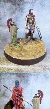 Athenian hoplite by Veghist