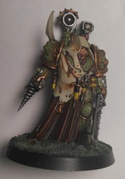 Death Guard Nauseous Rotbone, the Plague Surgeon by Grub