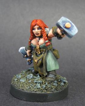 MAGDA MINTSILVER, FEMALE DWARF by mikecarrero