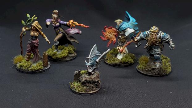 D&D Adventuring Party by Wellforged Gaming