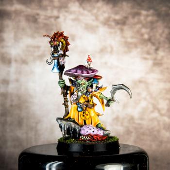 Fungoid Cave-Shaman Snazzgar Stinkmullett by AndreaTerzani