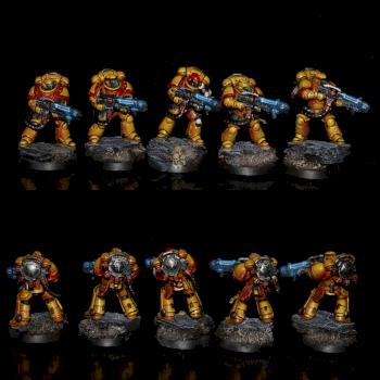 Imperial Fist Hellbalsters by Dr. Stalin