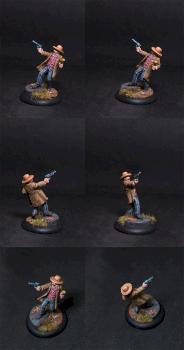 Far West Virgil Earp, Wyatt's brother by belminiart