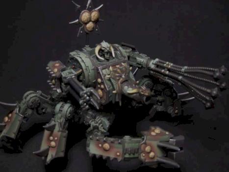 Chaos Nurgle defiler by Enrique López Valladares