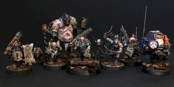 Inquisitor Langston with Retinue by Hans_Reiter