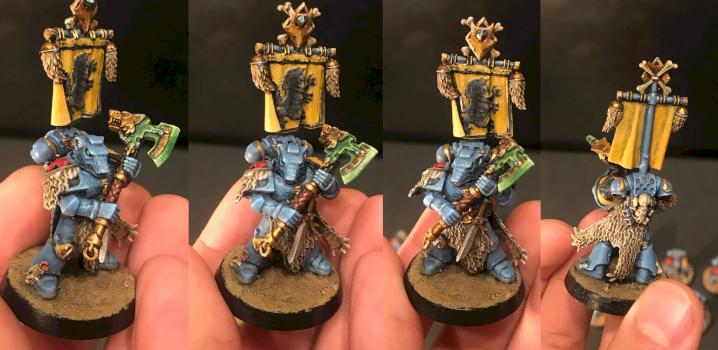 Spacewolf Spacemarine Warhammer 40000 Citadel Games Workshop by IreMoon