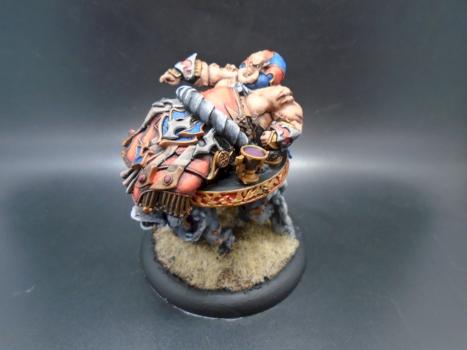 Hordes Painted Skorne Dominar Rasheth Warlock by w013ejb