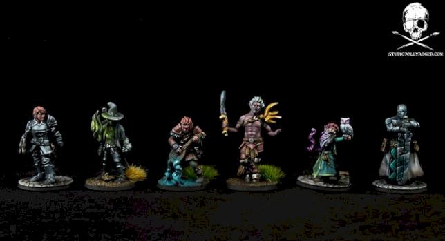 Hero Forge Characters by Jolly Roger Studio