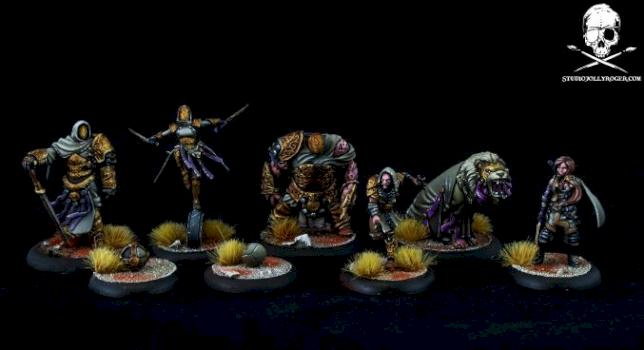 Guild Ball Union team by Jolly Roger Studio