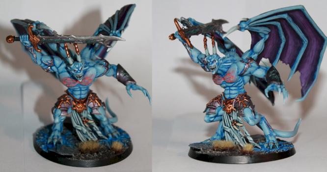 Tzeentch Daemon Prince by Jollypants