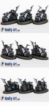 Ravenwing Black Knights by MadFlyArtStudio