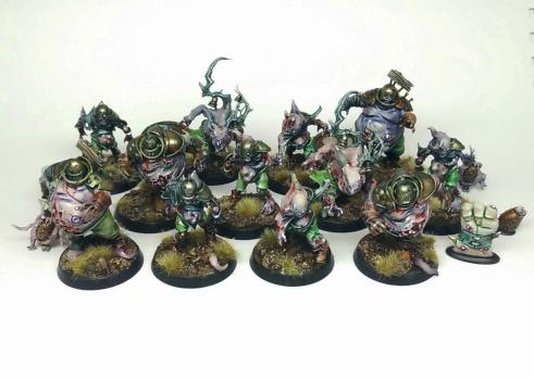Nurgle's Rotters Blood Bowl by Jambot