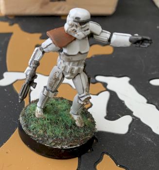 Stormtrooper Commander from the Star Wars Legion by Jay-D