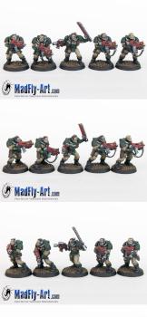 Dark Angels Scouts by MadFlyArtStudio