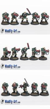 Dark Angels Scouts by MadFlyArtStudio