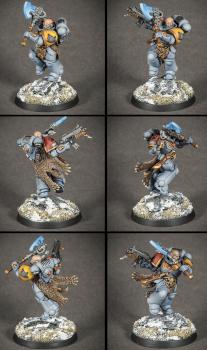 Warhammer 40k Space Wolves Primaris Battle Leader Haldor Icepelt by Green_Brush