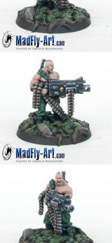 Gunnery Sergeant Harker by MadFlyArtStudio