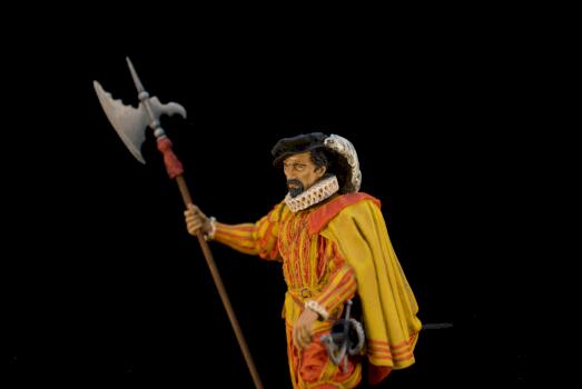 Halberdier of the Spanish Guard, 16th Century. by Bonebor