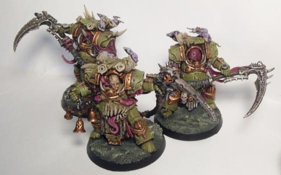 Death Guard Deathshroud Bodyguard by Grub