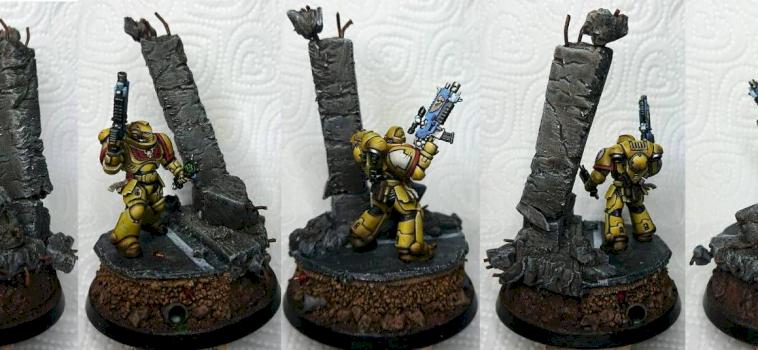 Imperial Fist Primaris by karezeg