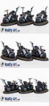 Ravenwing Black Knights by MadFlyArtStudio