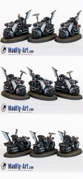 Ravenwing Black Knights by MadFlyArtStudio