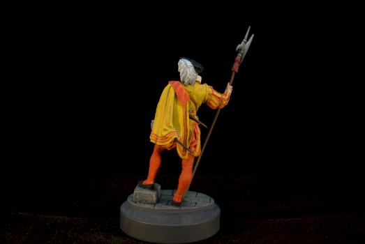 Halberdier of the Spanish Guard, 16th Century. by Bonebor