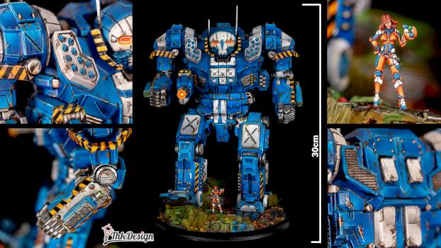 Atlas Battlemech by ThkDesign