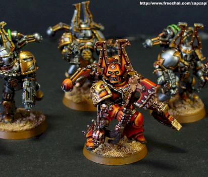 khorne bezerker squad by zapzap