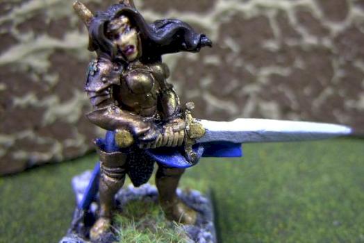 Reaper female warrior by Noldoman