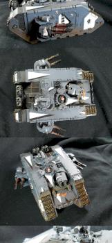 Space wolves land raider by Tryzna