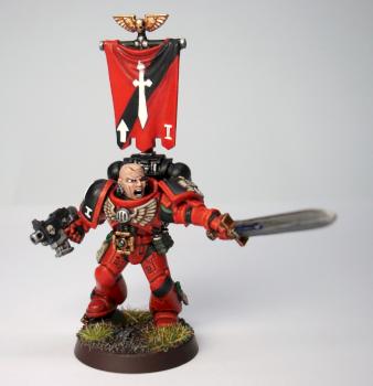 Sword Bearers Space Marine Sgt Elisar by Big Steve