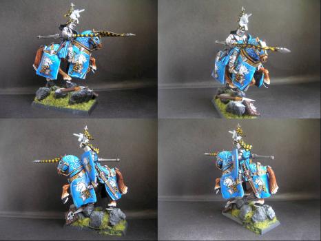 Warhammer Bretonnian of Unicorn by tinman755