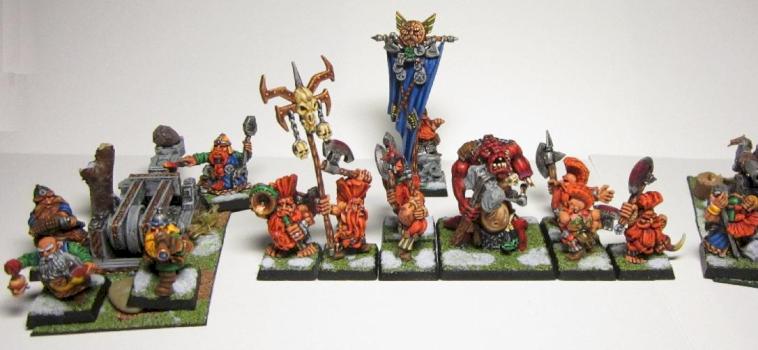 Some Dwarfs with a Slayer unit filler by Squerkie