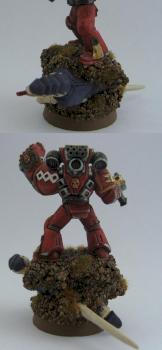 Space Marines Blood Angels Commander by Muzzle