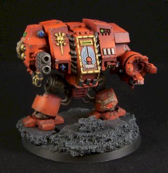 Blood Angels Draednought by TheWarBlog