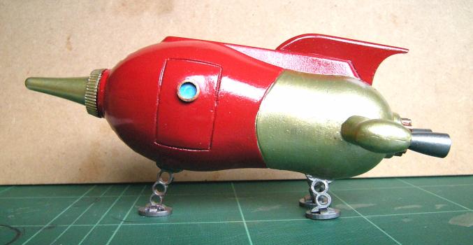 Retro Rocket by ironmammoth