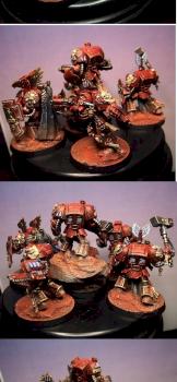 blood angel terminator squad (with space-hulk) by avalon008