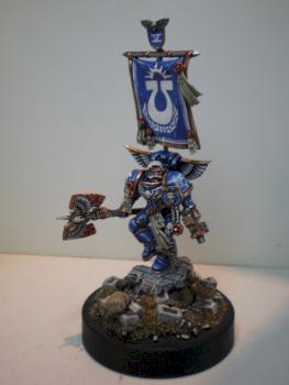 Ultramarine 5th Company Captain by 40kshowcase